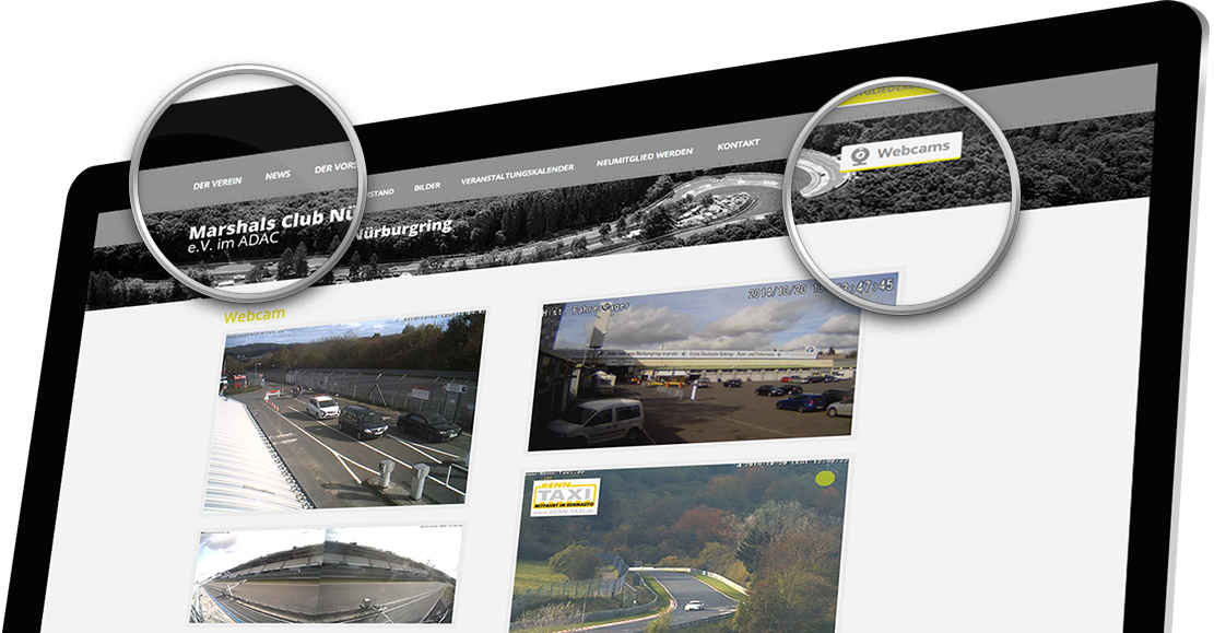 Joomla Webseite für MCN-Nürburgring