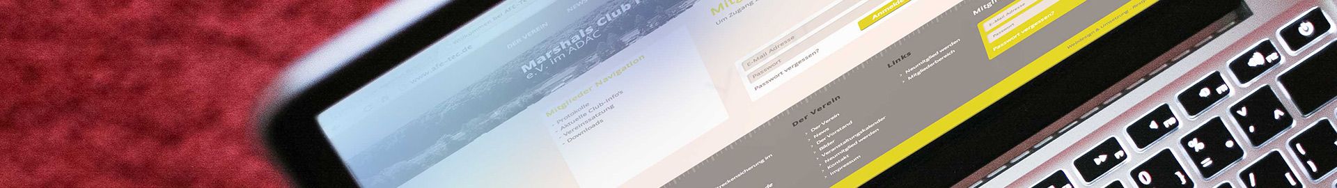 Joomla Webdesign für MCN-Nürburgring
